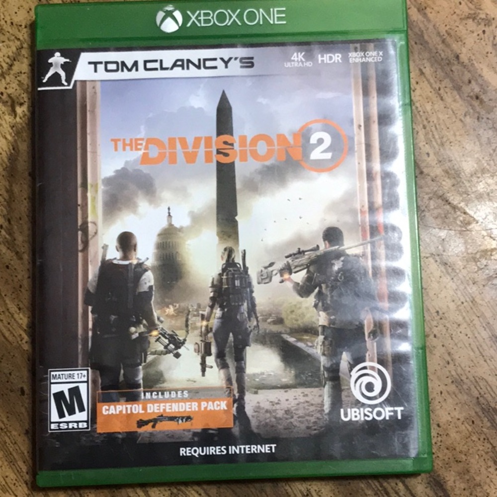 Xbox1 game The Division 2